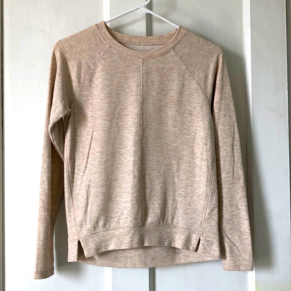 Danskin Oatmeal pullover Tunic L (10/12)